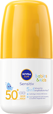 Sonnenroller babies & kids sensitiv LSF 50+, 50 ml