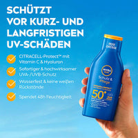 Sonnenschutz Milch Schutz & Pflege, LSF 50+, Reisegröße, 100 ml