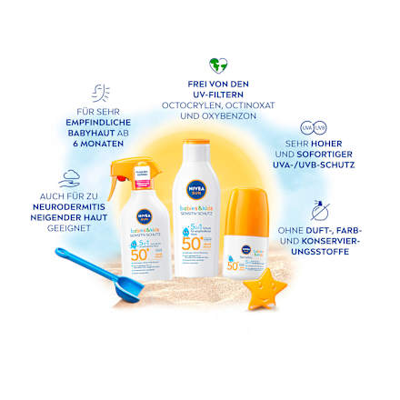 Sonnenspray Babies & Kids sensitiv LSF 50+, 270 ml