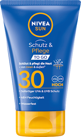 Sonnenspray Schutz & Bräune LSF 30 + gratis Mini Schutz & Pflege LSF 30, 200 ml NIVEA SUN