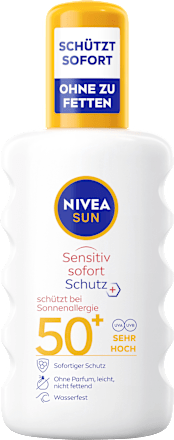 Sonnenspray sensitiv Sofortschutz LSF 50+, 200 ml