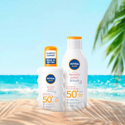 Sonnenspray sensitiv Sofortschutz LSF 50+, 200 ml