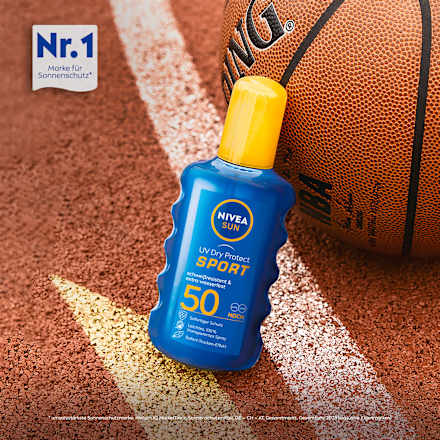 Sonnenspray UV dry protect Sport, LSF 50, 200 ml