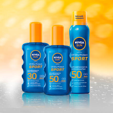 Sonnenspray UV dry protect Sport, LSF 50, 200 ml
