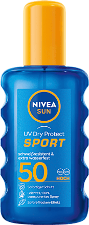 Sonnenspray UV dry protect Sport, LSF 50, 200 ml