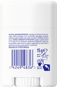 Sonnenstick Gesicht, silky UV stick, LSF 50+, 15 g