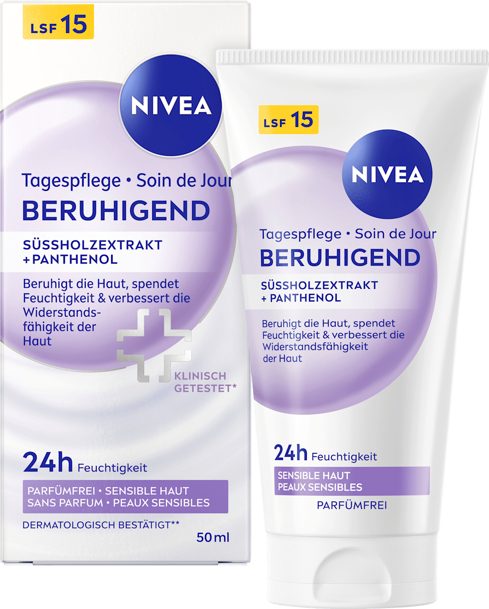 NIVEA Tagescreme Essentials Feuchtigkeit & Sensitiv, 50 ml