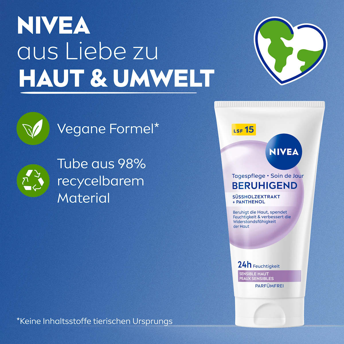 NIVEA Tagescreme Essentials Feuchtigkeit & Sensitiv, 50 ml