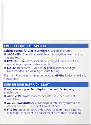 Tagescreme LSF30 erfrischend, 50 ml