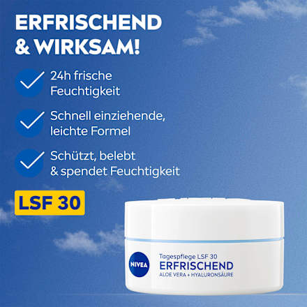 Tagescreme LSF30 erfrischend, 50 ml