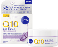 Tagescreme Q10  Anti-Falten Sensitiv, 50 ml