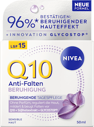 Tagescreme Q10  Anti-Falten Sensitiv, 50 ml