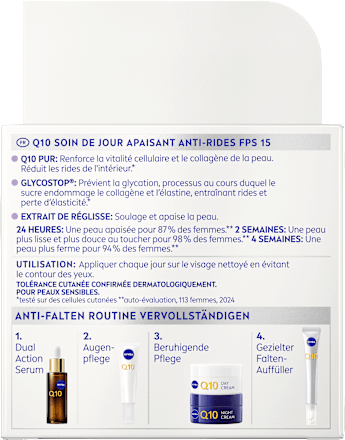 Tagescreme Q10  Anti-Falten Sensitiv, 50 ml