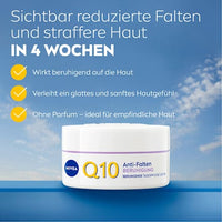 Tagescreme Q10  Anti-Falten Sensitiv, 50 ml