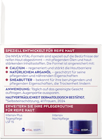 Tagescreme Vital Anti-Falten Intensiv Plus LSF15, 50 ml