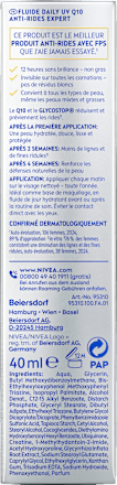 Tagespflegefluid Q10 UV LSF 50, 40 ml NIVEA