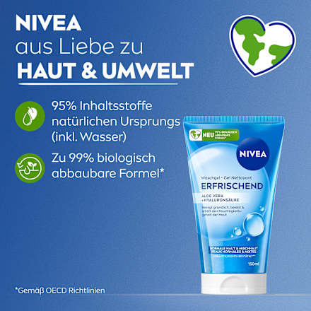 Waschgel erfrischend, 150 ml