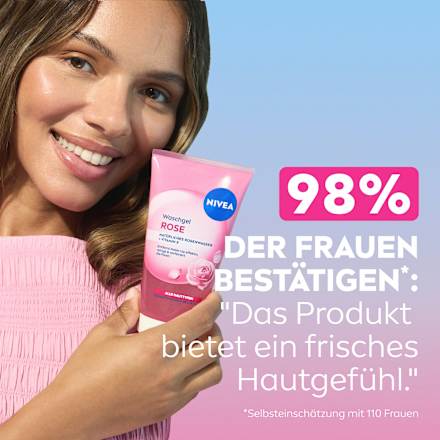 Waschgel Rose, 150 ml