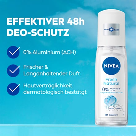 Zerstäuber Fresh Natural, 75 ml