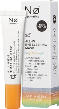 Augenmaske All-in Eye Sleeping Mask bright tonight, 15 ml Nø Cosmetics