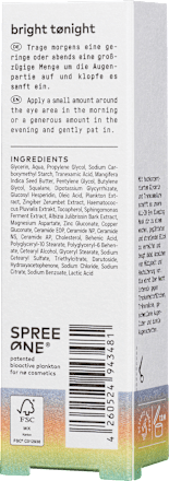 Augenmaske All-in Eye Sleeping Mask bright tonight, 15 ml Nø Cosmetics