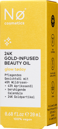Gesichtsöl glow today 24K Gold-Infused Beauty Oil, 19 ml Nø Cosmetics