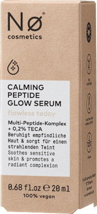 Gesichtsserum Nø flawless tøday Calming Peptide Glow, 20 ml