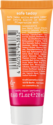 Nø safe tøday LSF 50+ Glowy Sunfluid, 20 ml
