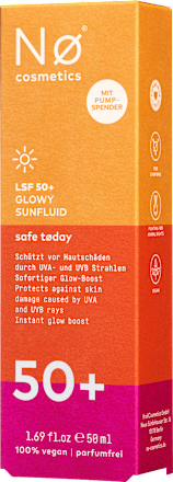 Sonnenfluid Gesicht Glowy safe today LSF 50+, 50 ml