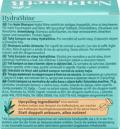 Festes Shampoo HydraShine, 75 g