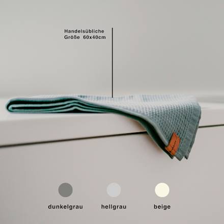 Keukenhanddoek 100% biologisch katoen, 1 stuk