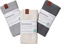 Keukenhanddoek 100% biologisch katoen, 1 stuk