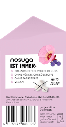 Eistee, Hibiskusblüte & Heidelbeere, 500 ml
