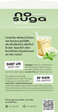 Eistee, Holunderblüte & Melisse, 500 ml