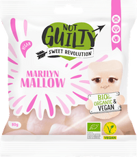 Fruchtgummi, Marilyn Mallow Vanille, 80 g NOT GUILTY