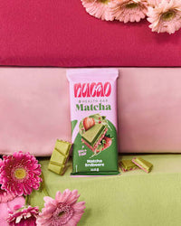 Schokolade Matcha Strawberry, 125 g