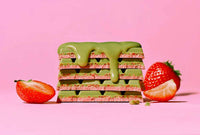Schokolade Matcha Strawberry, 125 g