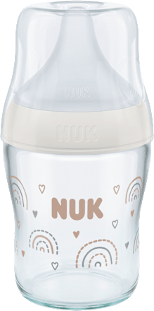 Babyflasche aus Glas Perfect Match, weiß, von Geburt an, 120 ml, 1 St NUK