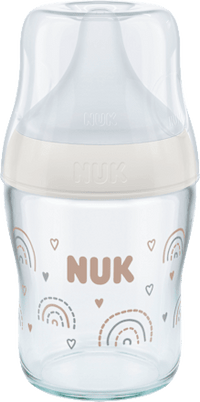 Babyflasche aus Glas Perfect Match, weiß, von Geburt an, 120 ml, 1 St NUK