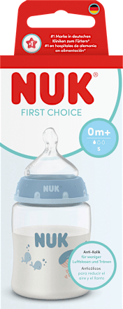 Babyflasche First Choice blau, von Geburt an, 150 ml, 1 St
