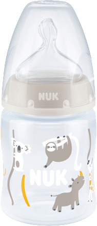 Babyflasche First Choice, grau, 0-6 Monate, 150ml, 1 St NUK