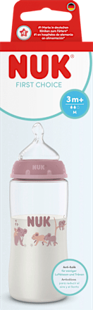 Babyflasche First Choice, rose, ab 3 Monaten, 300 ml, 1 St