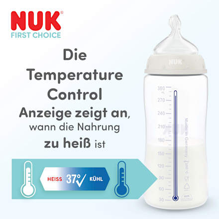 Babyflasche First Choice, rose, ab 3 Monaten, 300 ml, 1 St