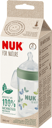 Babyflasche for Nature, grün, 0-6 Monate, 260ml, 1 St NUK