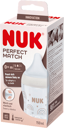 Babyflasche Perfect Match, beige, 0-6 Monate, 150ml, 1 St NUK