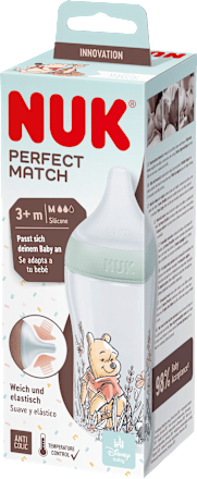 Babyflasche Perfect Match Winnie Pooh, mint, ab 3 Monaten, 260 ml, 1 St NUK