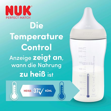 Geschenkset Babyflaschen Perfect Match lila/weiß 3tlg, 260 ml, 1 St