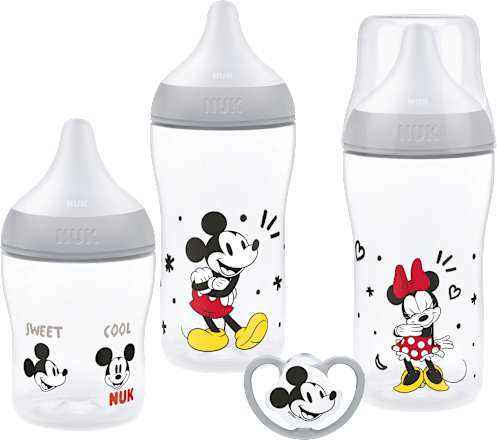 Geschenkset Babyflaschen & Schnuller Perfect Match Disney Mickey Mouse 4tlg, 1 St