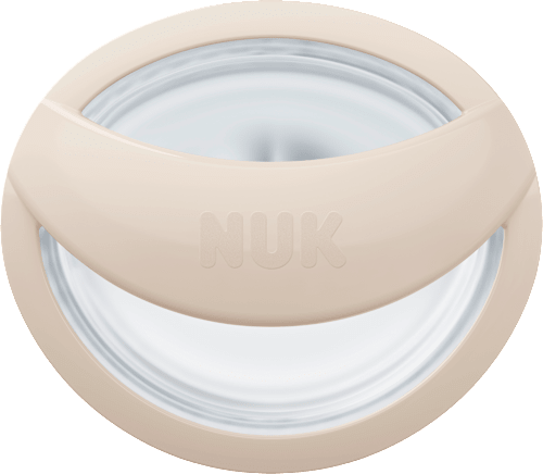 Schnuller Mommy Feel Silikon, creme, Gr.1, 0-9 Monate, 2 St NUK
