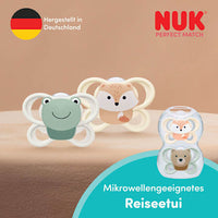 Schnuller Perfect Match Air Silikon, creme/mint, 0-6 Monate, 1 St